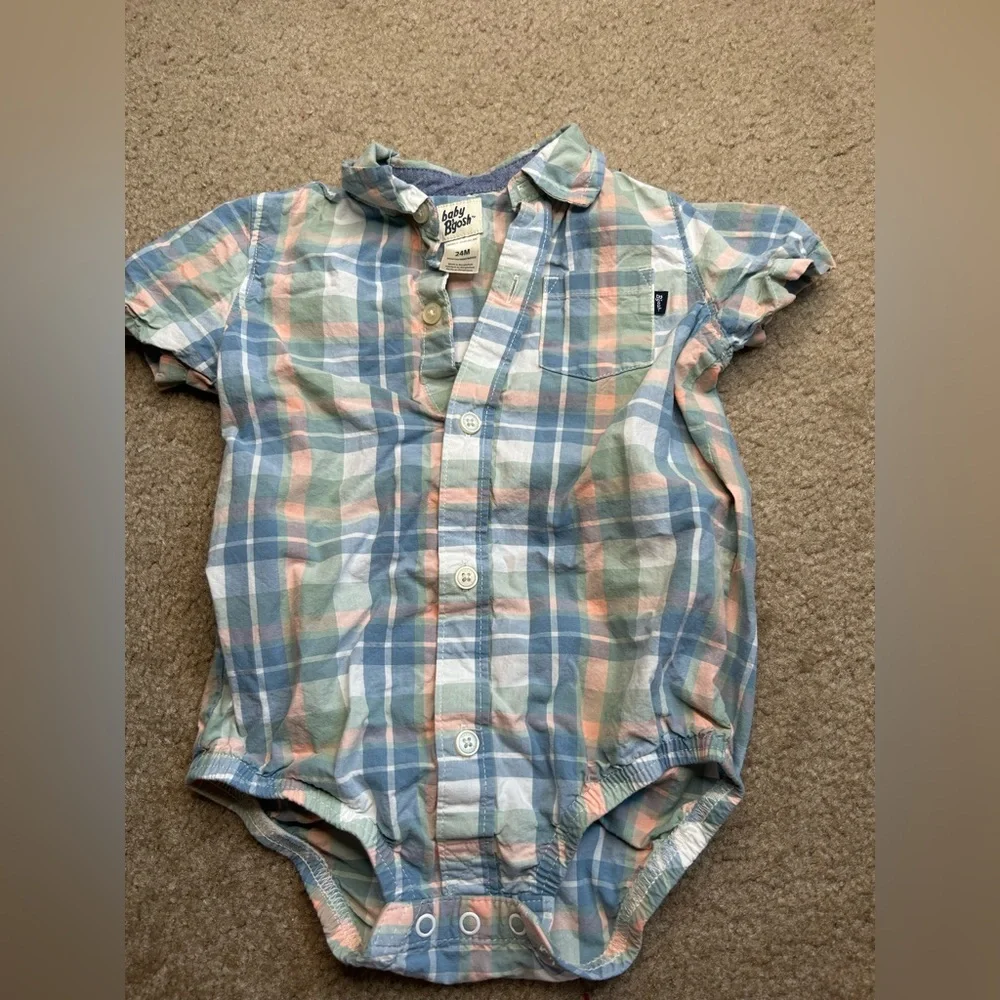 Oshkosh B’Gosh Checkered Bodysuit 24Months